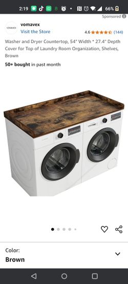 Washer And Dryer Topper