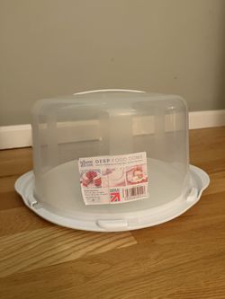 Food Dome - GREAT for traveling with cakes! 