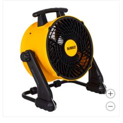 DeWalt 16" 3-Speed Benchtop and Hanging Drum Fan