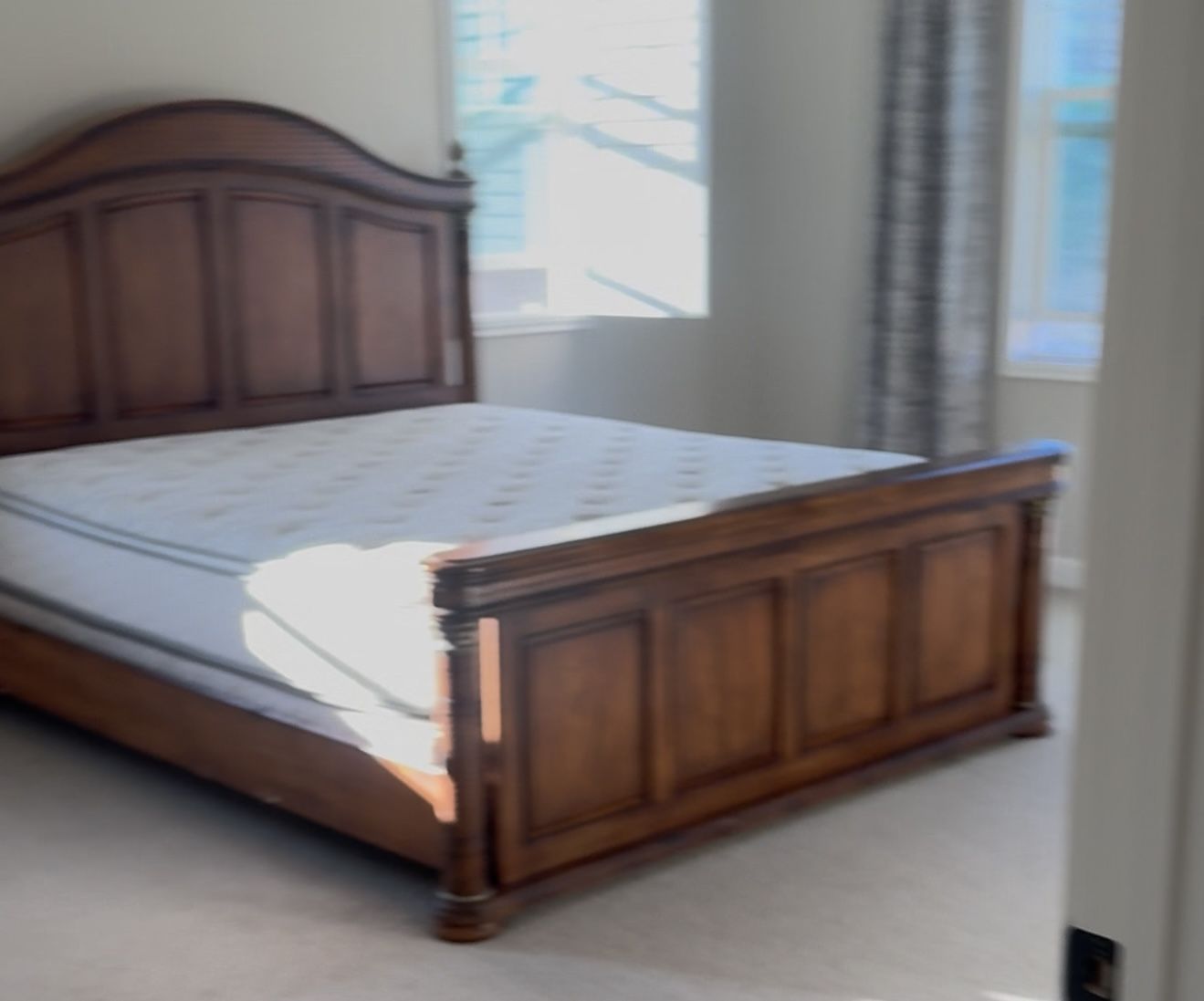 King Wooden Bed Frame