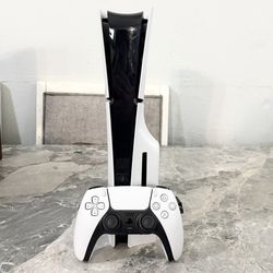 Ps5 Slim Disc 1TB Console with Controller and Cables