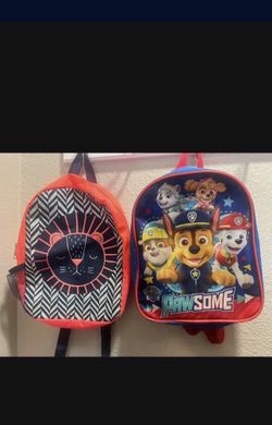 Backpacks for toddlers  10 each or 15 for both