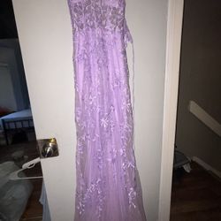 Purple Corset Dress