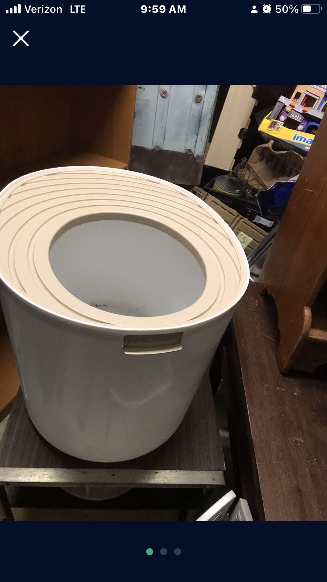 Top Entrance Cat Liter