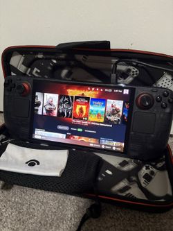 Valve Steam Deck OLED 1TB Limited Edition Transparent w/ Case & Charger.
