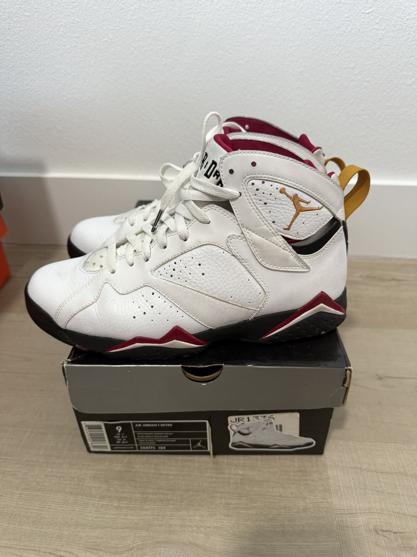 Air Jordan 7 Retro Cardinal 2011 Sz 9