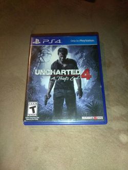 Uncharted 4 PS4 PlayStation 4