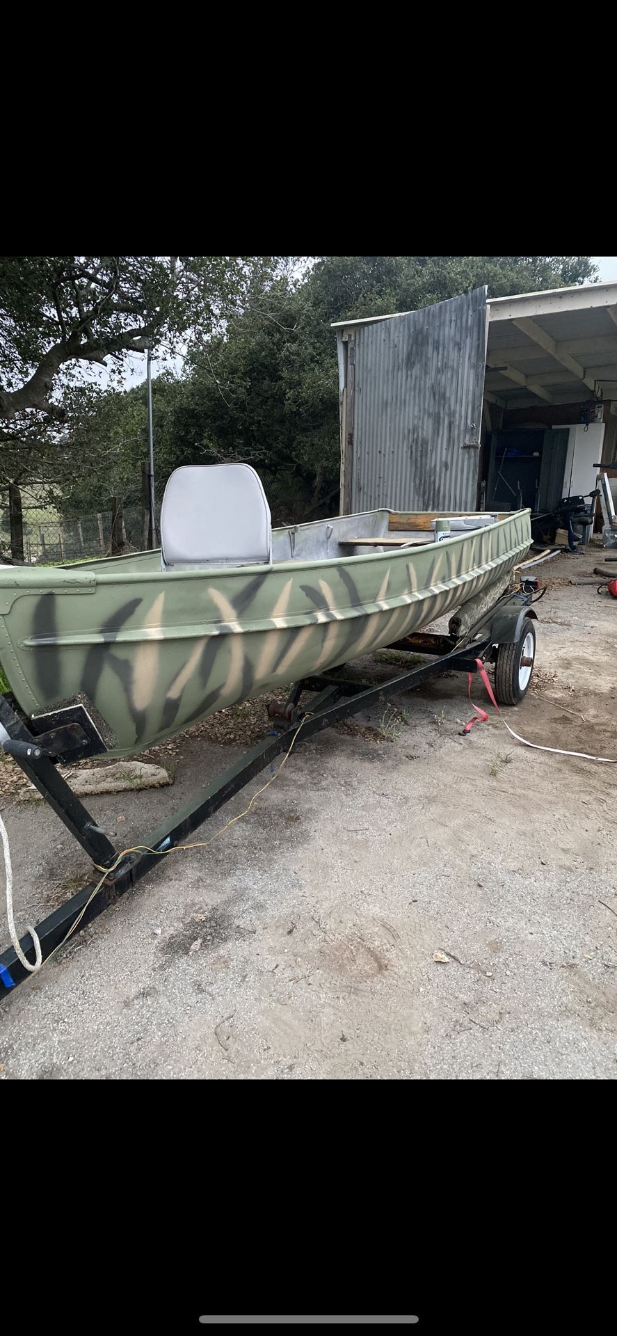 Aluminum Boat Sears 12ft