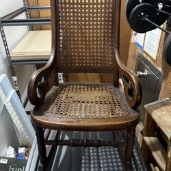 Wicker/Cane Rocking Chair