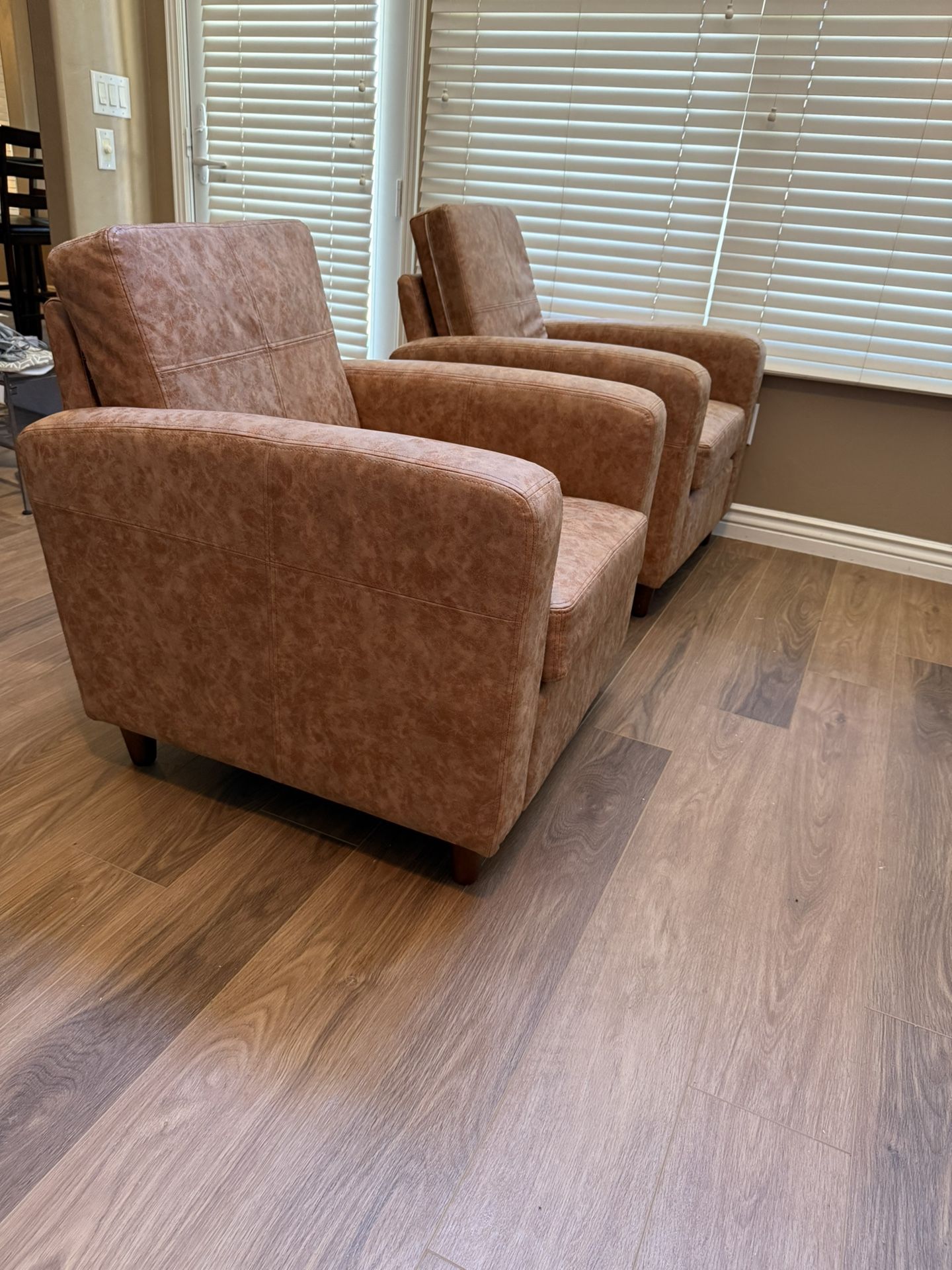 Two Lounge Chairs