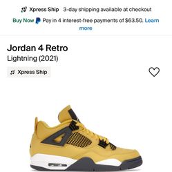 Lightning 4s Sz 13