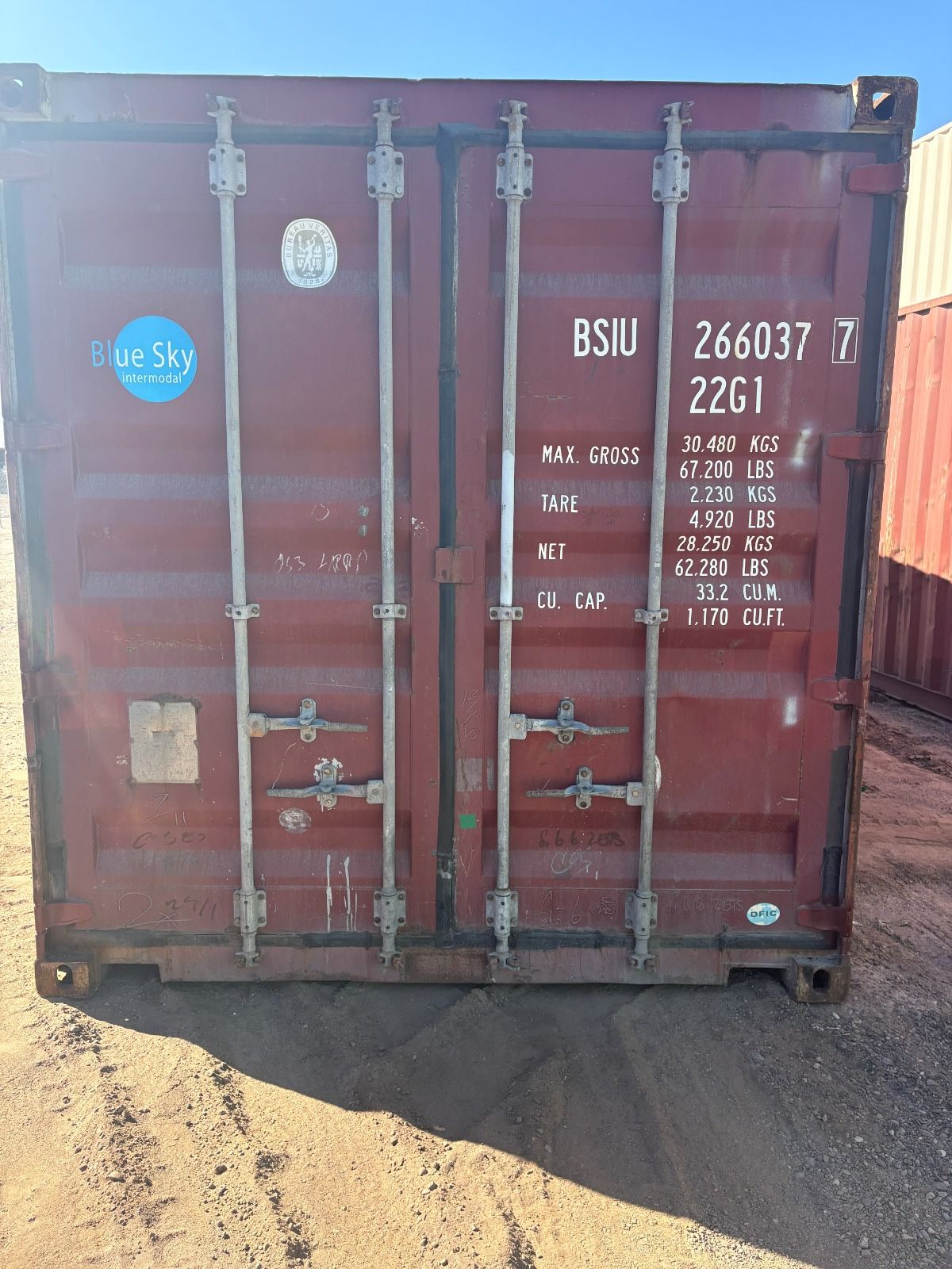 Used 20 Foot Storage Shipping Container Out of Phoenix, AZ
