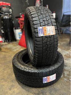 235/60/18 FALKEN WILDPEAK AT (2 TIRES ONLY USED)