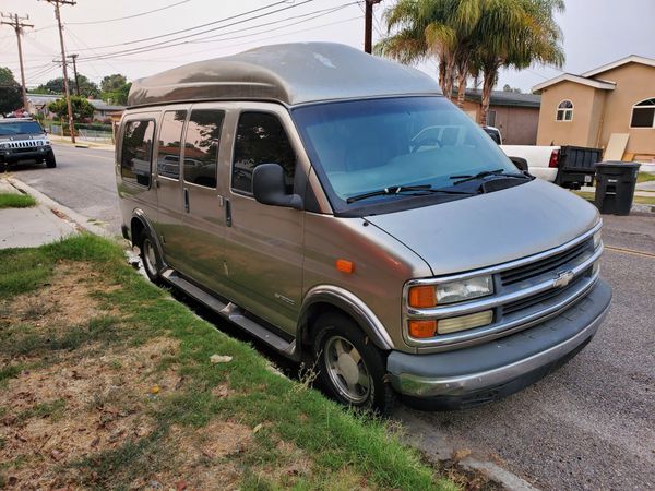 For sale or trade 2001 chevy express high roof runs perfect for Sale in ...