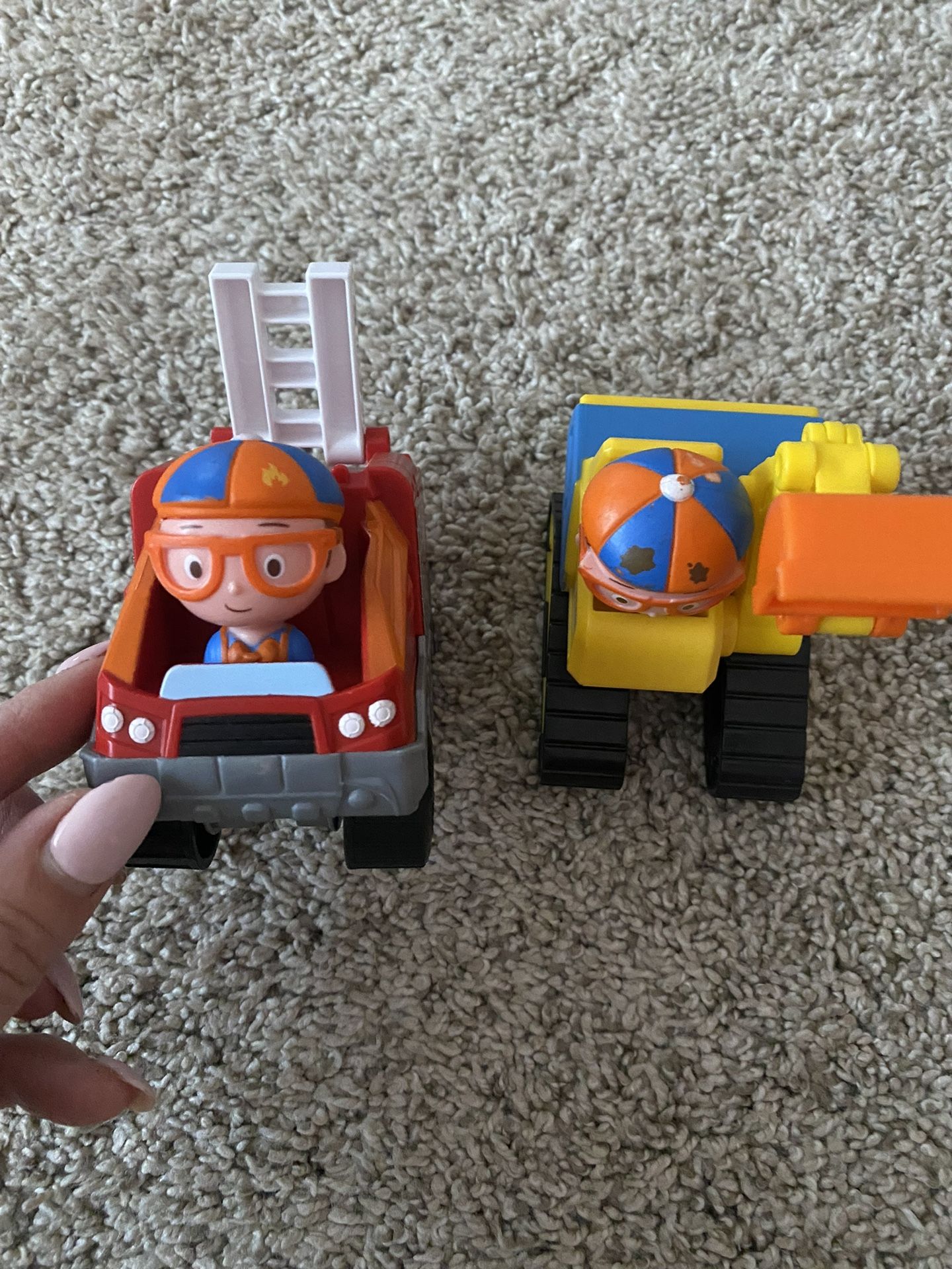 Blippi 2 Toy Cars figures