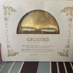 Orogold Cosmetics 24kt Deep Tissue Mask & Neck Lifting Firming Mask