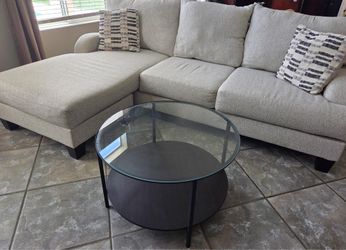 L Sofa and Loveseat
