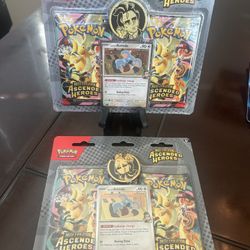 2 Pokemon Ascended Heroes Mega Evolution blisters 