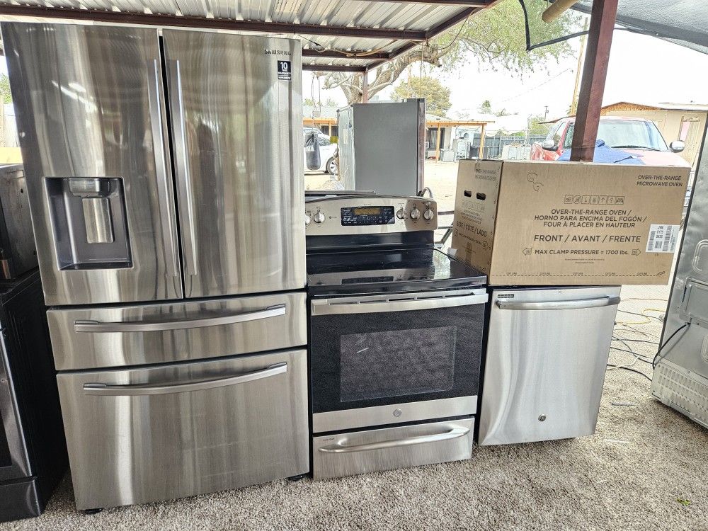 Stainless Appliances Delivery Available