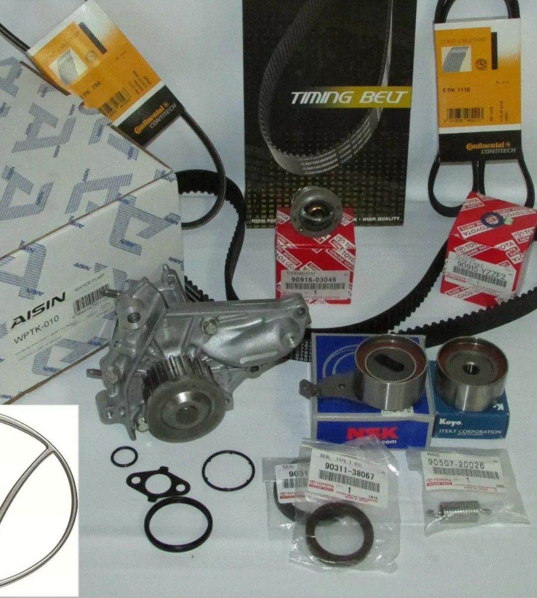 Original Toyota Rav 4/Camry Timing Belt Kit