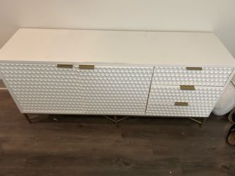 White All Modern 64” TV Stand
