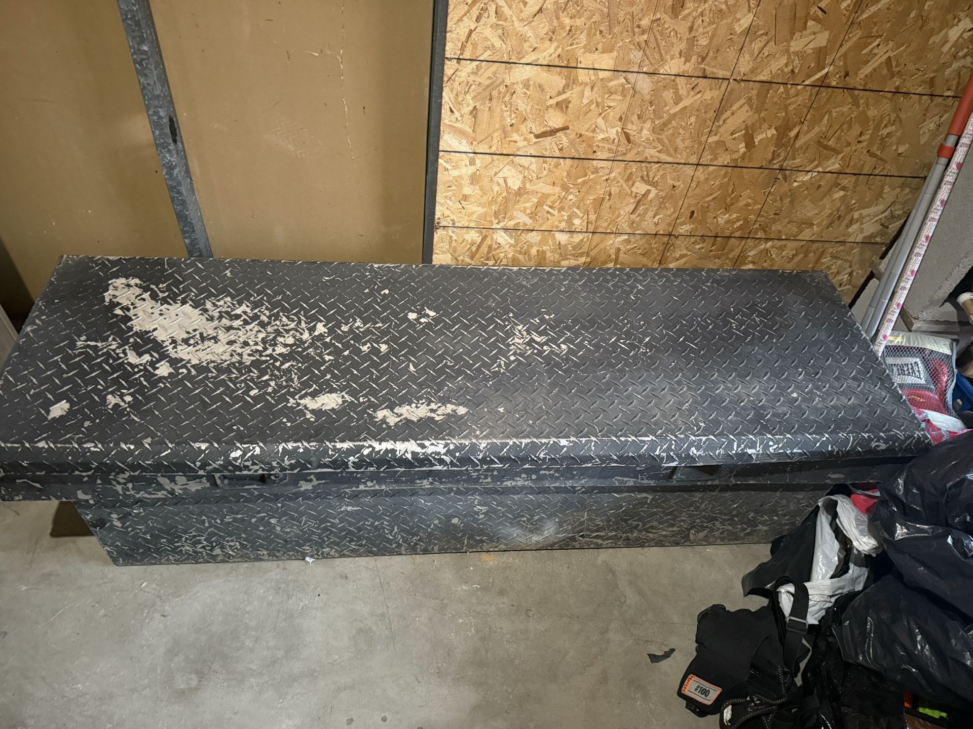 Old Rustic Toolbox/ Cool Bench