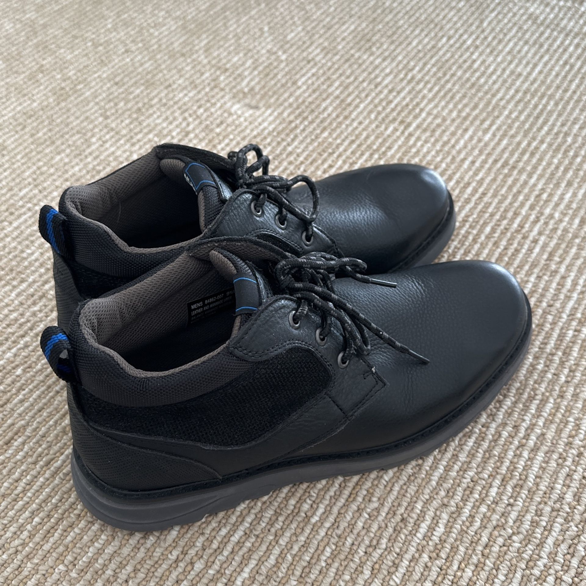 Men Nunn Bush All Black Boots