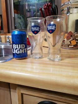Sam Adams Beer Glasses Perfect Pint