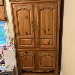 Vintage 90S Era Armoire