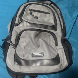 Grey/Black Backpack 