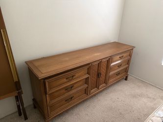 Solid Wood Dresser  -