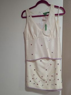 Tibi designer skirt and top