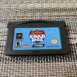 The Simpsons Road Rage For The Gameboy Advance