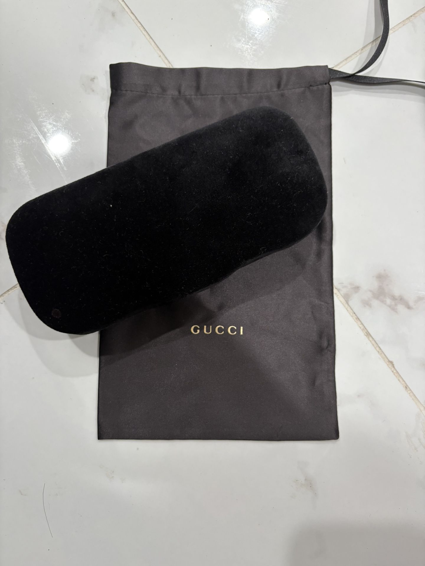 Black Gucci Glasses Case