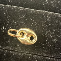 18k Real Gold Pendant 