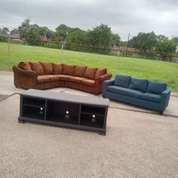 Sectional Couch Tv Stand Sofas - Delivery Available 
