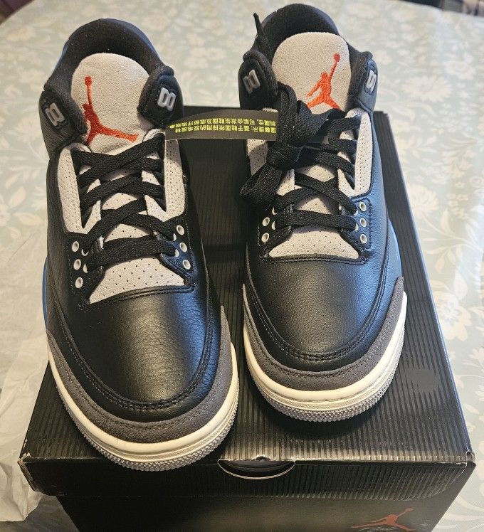 jordan 3 retro og rare air size 7.5 men