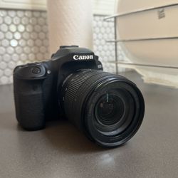 Canon EOS 80D With 18-135, Original Box, Battery Grip, Ect