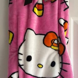 Hello Kitty Halloween Blanket