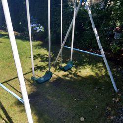 Little Kids Double Swing Set