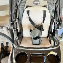 Chicco Fit2 With Bravo Primo Stroller And 2 Car Bases