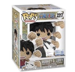 Funko Pop One Piece Monkey D. Luffy Gum Gum Gatling Exclusive