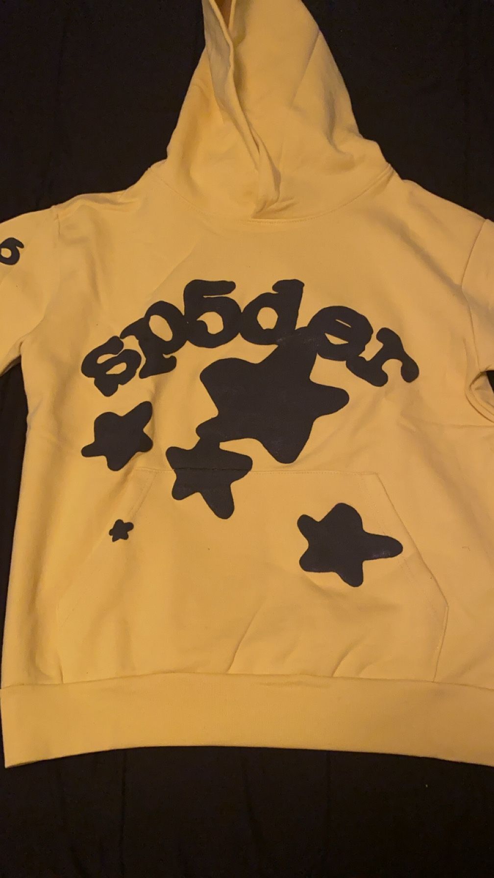 Sp5der Beluga Hoodie Gold