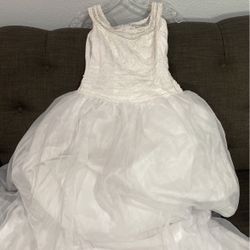 Vestido Blanco De Primera Comunión 