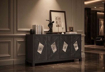 60" Modern Sideboad Buffet Cabinet, ( 2 colors)