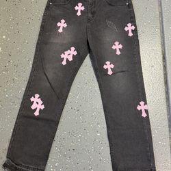 levi’s chrome heart jeans