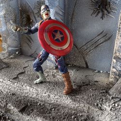 Marvel Legends What If Captain America Diorama