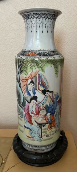 ANTIQUE CHINESE PORCELAIN VASE REPUBLIC PERIOD