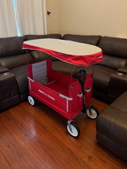 Radio Flyer 3 in 1 -Fold Wagon with Canopy