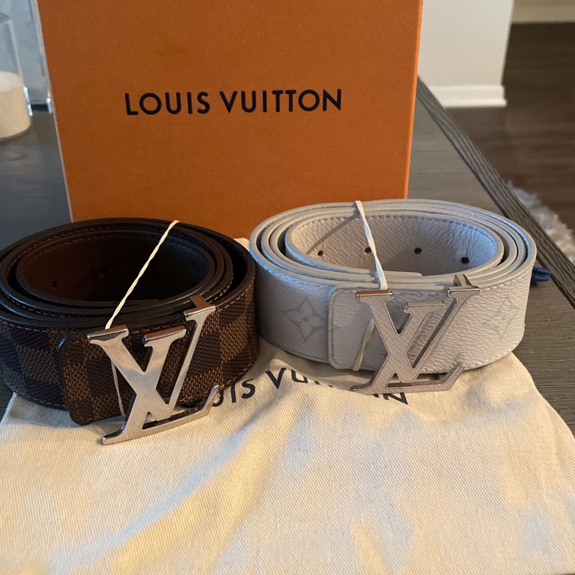 Louis Vuitton Belts Men’s Size 34 or 32 Waist
